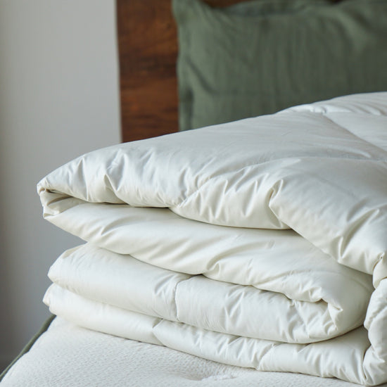 Duvet made from 100% alpaca wool